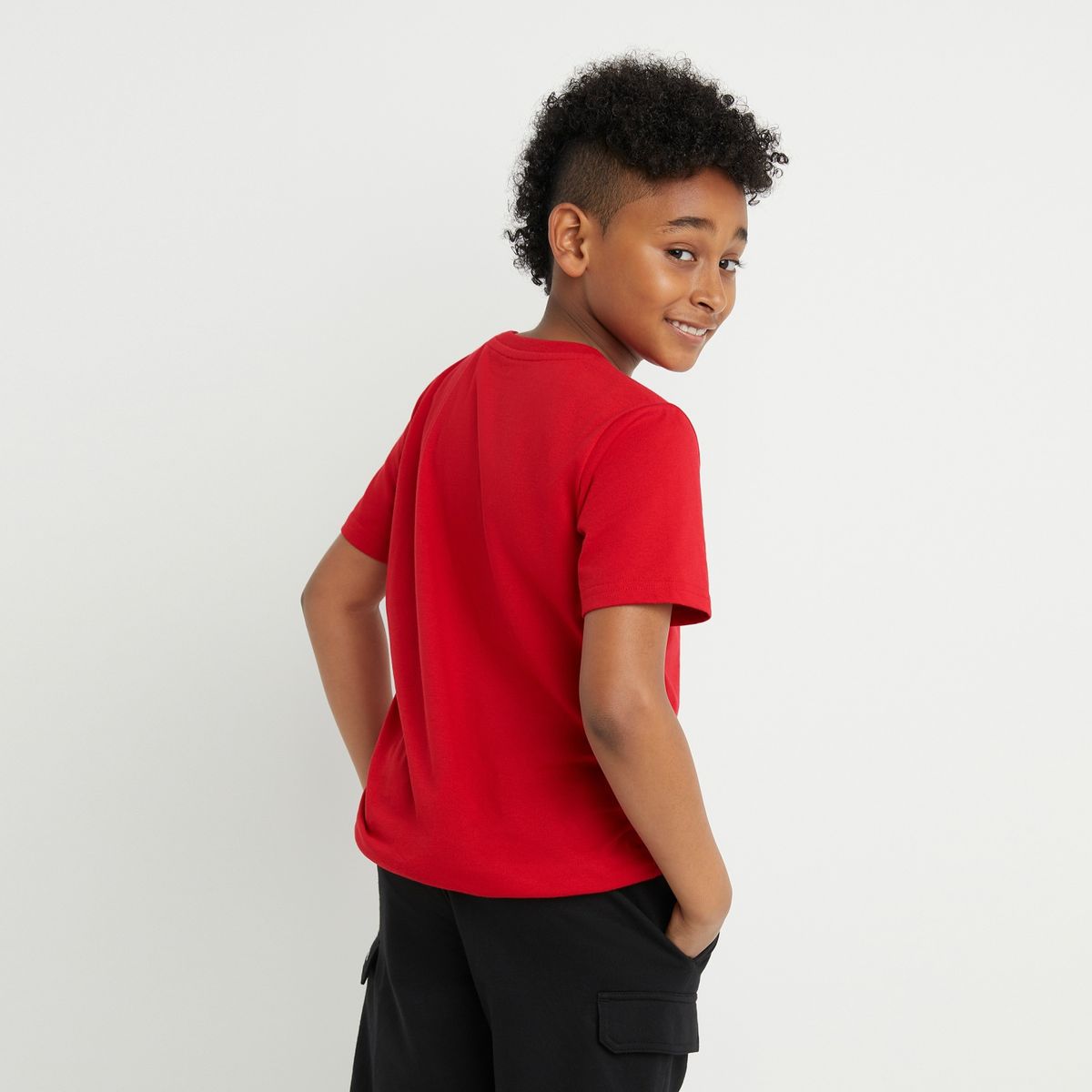 CHAMPION - Champion Polera regular algodón niño