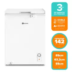 MADEMSA - Congelado Freezer Dual Horizontal 142 Lt M150D