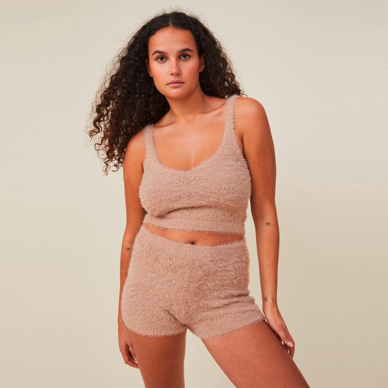 COTTON ON Polera de Pijama Tank - Fluffy Mujer