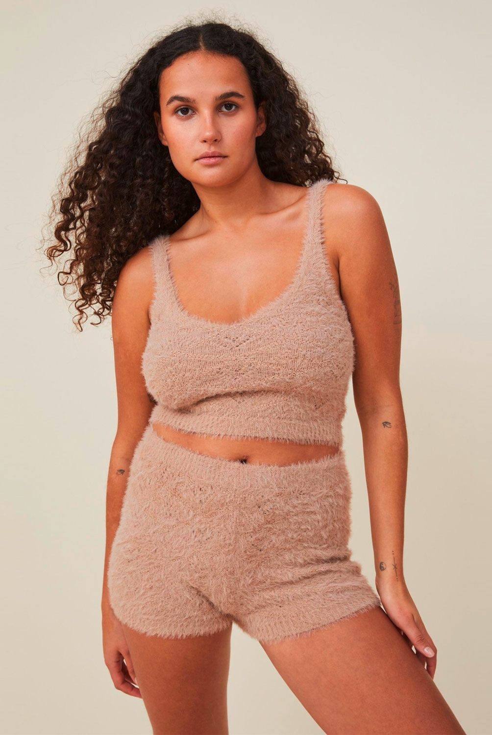 COTTON ON - Polera de Pijama Tank - Fluffy Mujer Cotton On