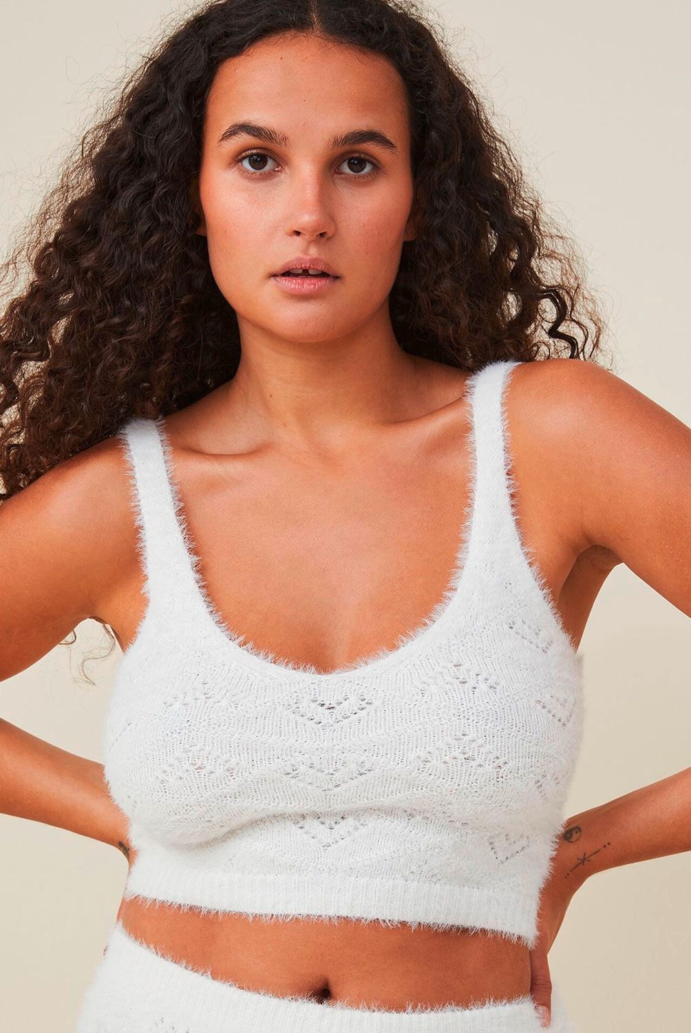 COTTON ON - Polera de Pijama Tank - Fluffy Mujer Cotton On