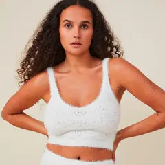 COTTON ON - Polera de Pijama Tank - Fluffy Mujer