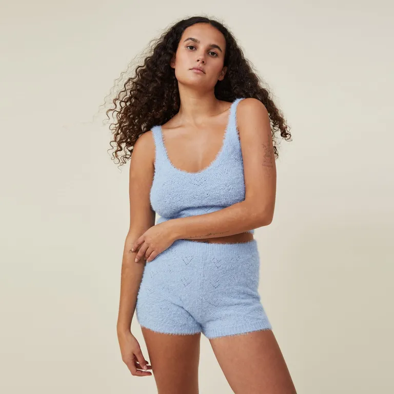 Polera de Pijama Tank - Fluffy Mujer