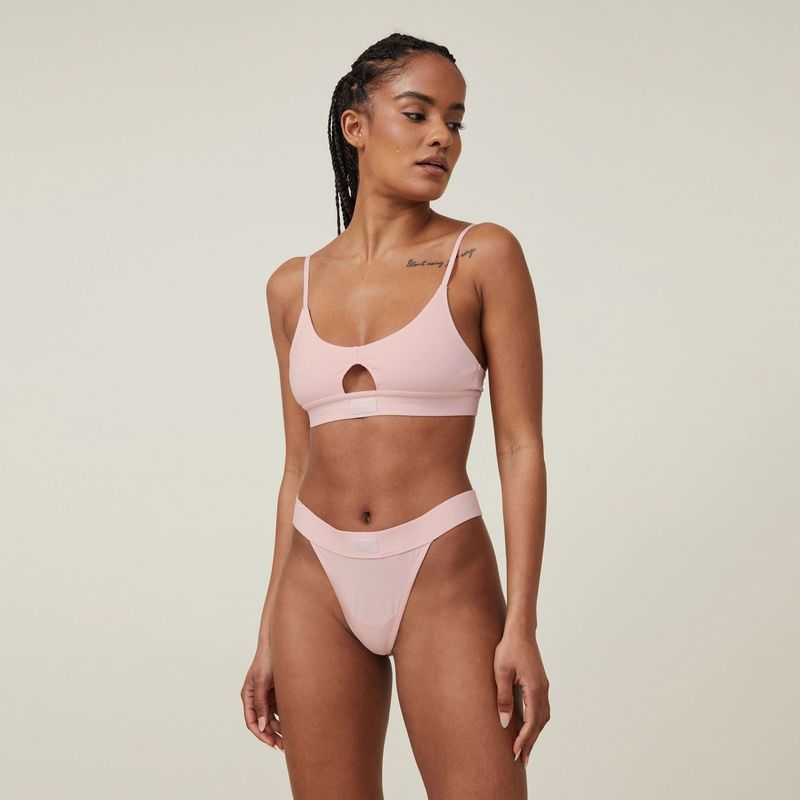 COTTON ON - Tanga Algodón Orgánico - G String Mujer Cotton On