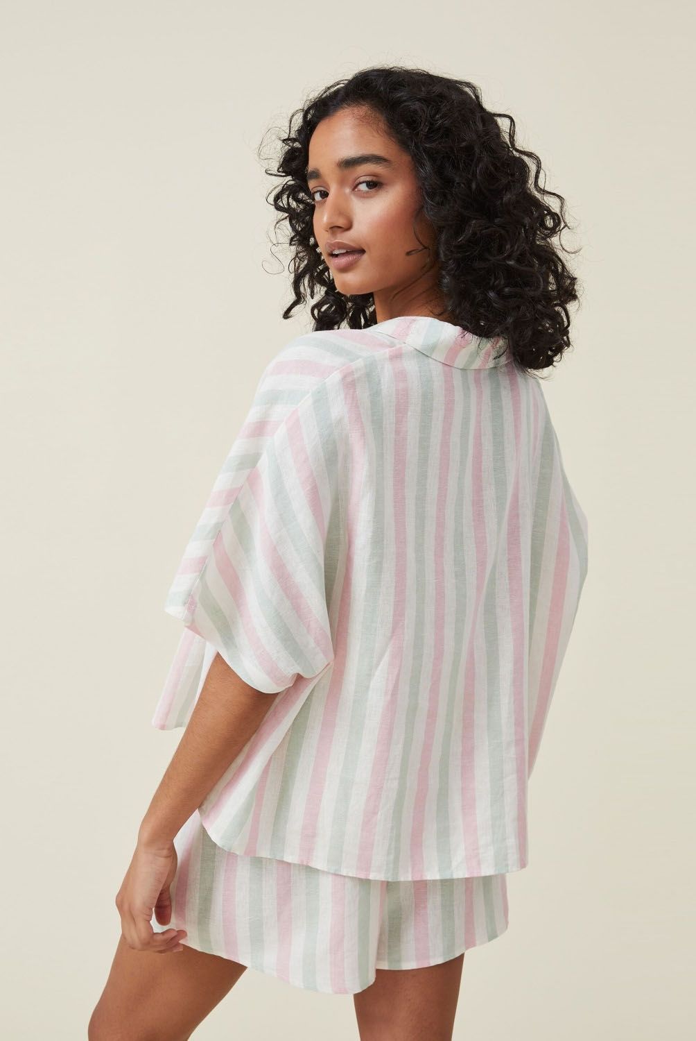 COTTON ON - Pijama Set - Lino Mujer Cotton On