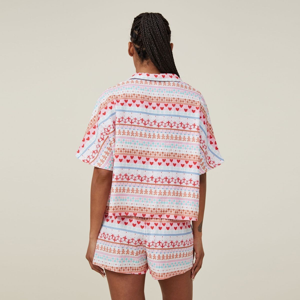 COTTON ON - Pijama Set - Lino Mujer Cotton On