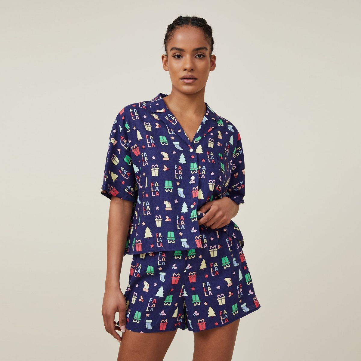 COTTON ON - Pijama Set - Lino Mujer Cotton On