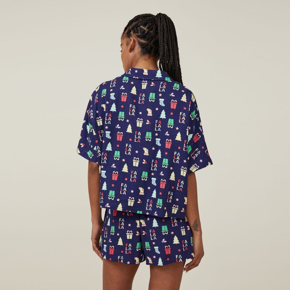 COTTON ON - Pijama Set - Lino Mujer Cotton On
