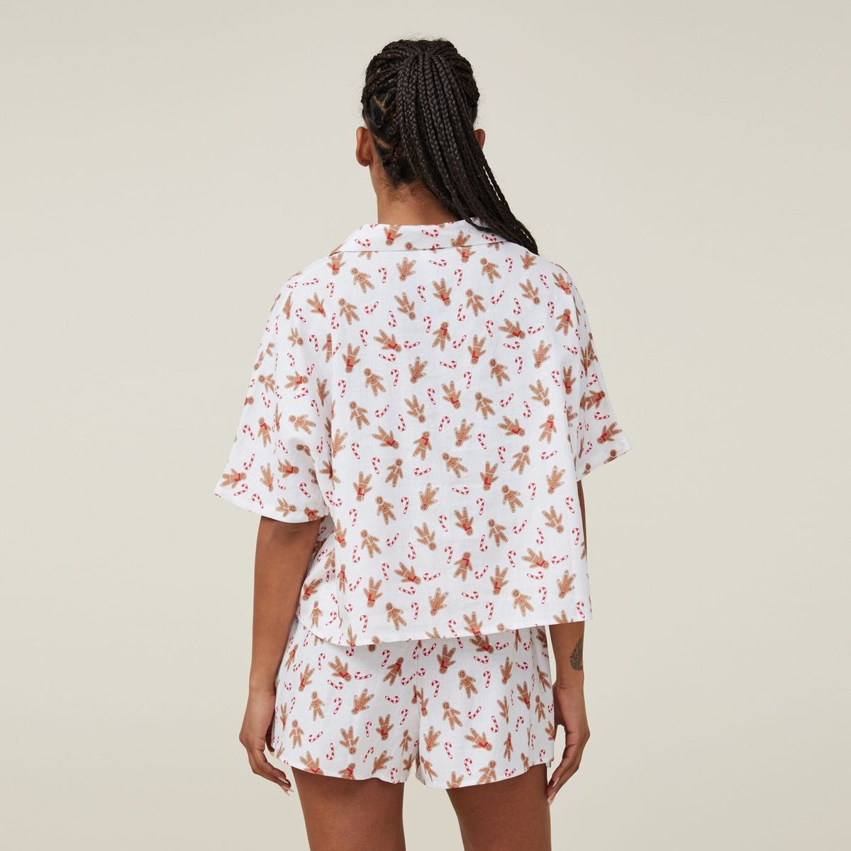 COTTON ON - Pijama Set - Lino Mujer Cotton On