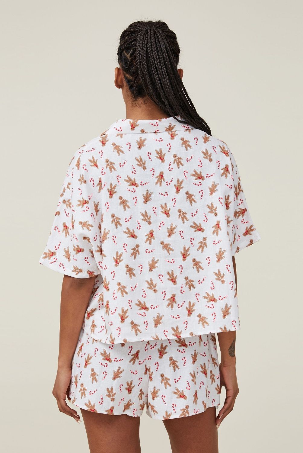 COTTON ON - Pijama Set - Lino Mujer Cotton On
