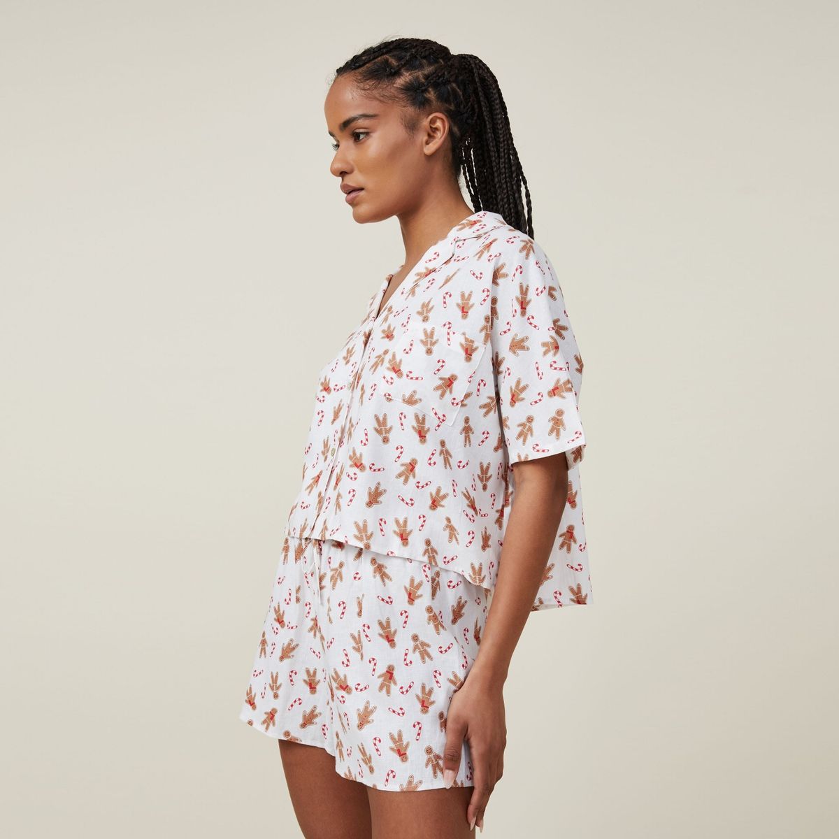 COTTON ON - Pijama Set - Lino Mujer Cotton On