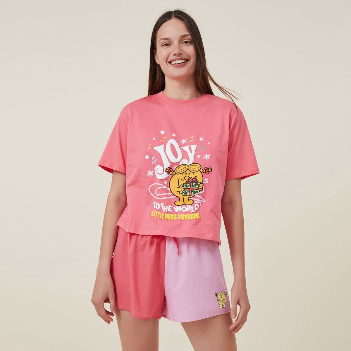 COTTON ON - Short de Pijama - Body Branded Mujer Cotton On