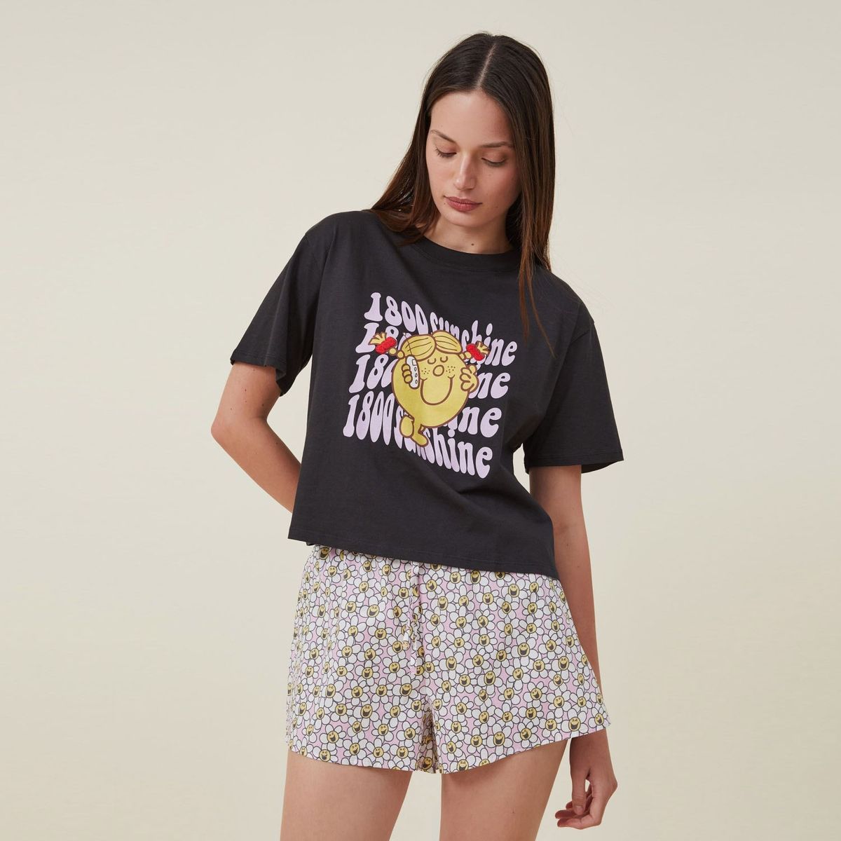 COTTON ON - Top de Pijama - Bed Tee Mujer Cotton On