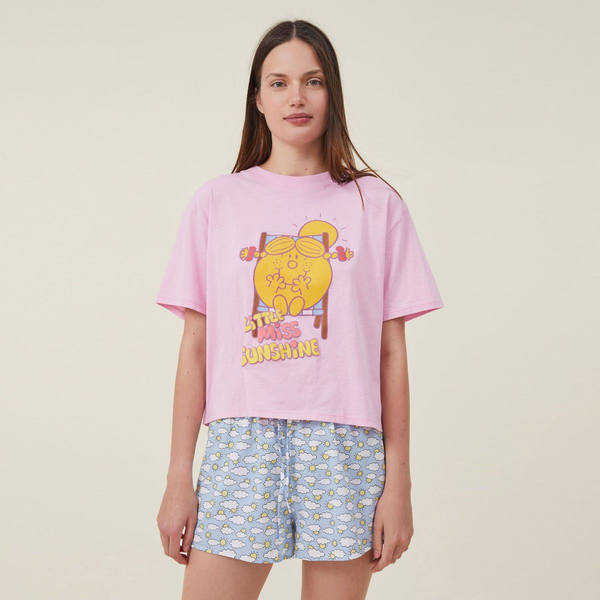 COTTON ON - Top de Pijama - Bed Tee Mujer Cotton On