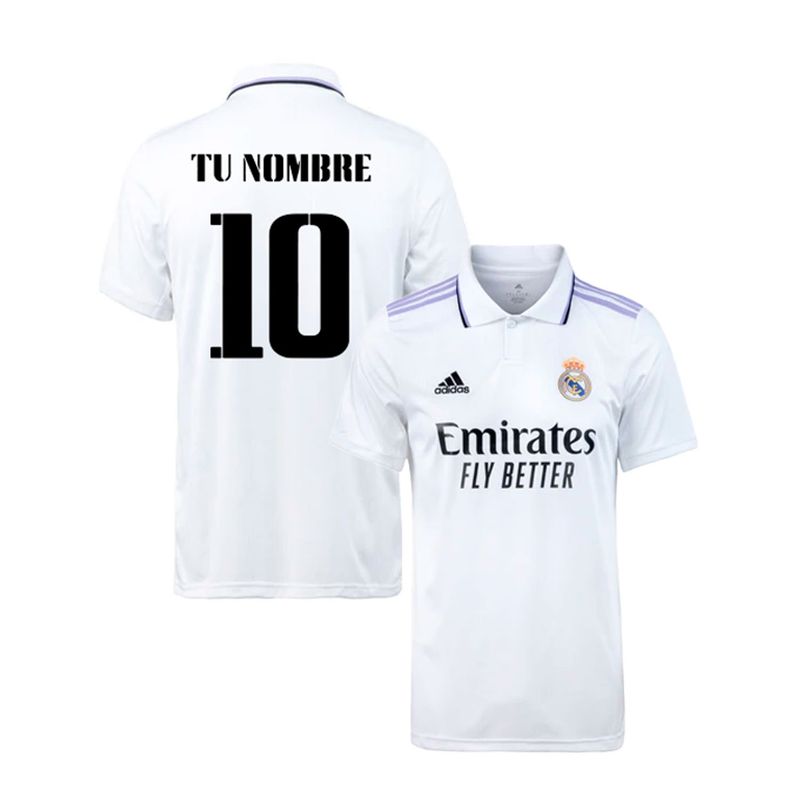 ADIDAS - Camiseta De Fútbol Personificable Real Madrid Local Hombre Adidas