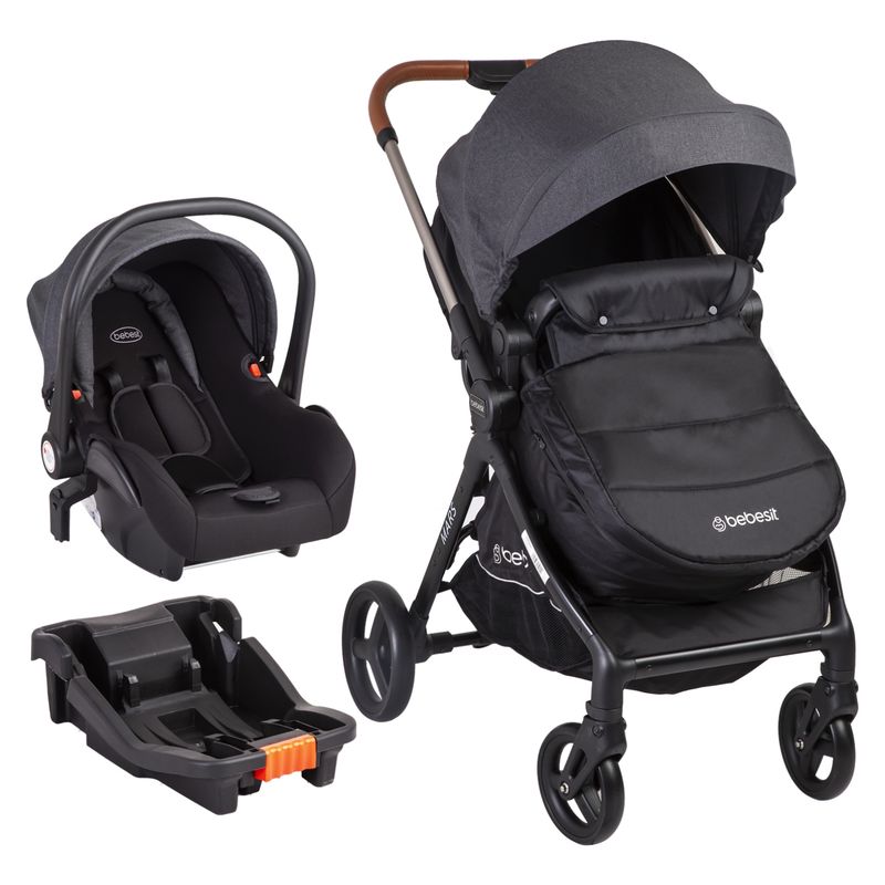 BEBESIT - Coche TS Mars LX Gris Bebesit
