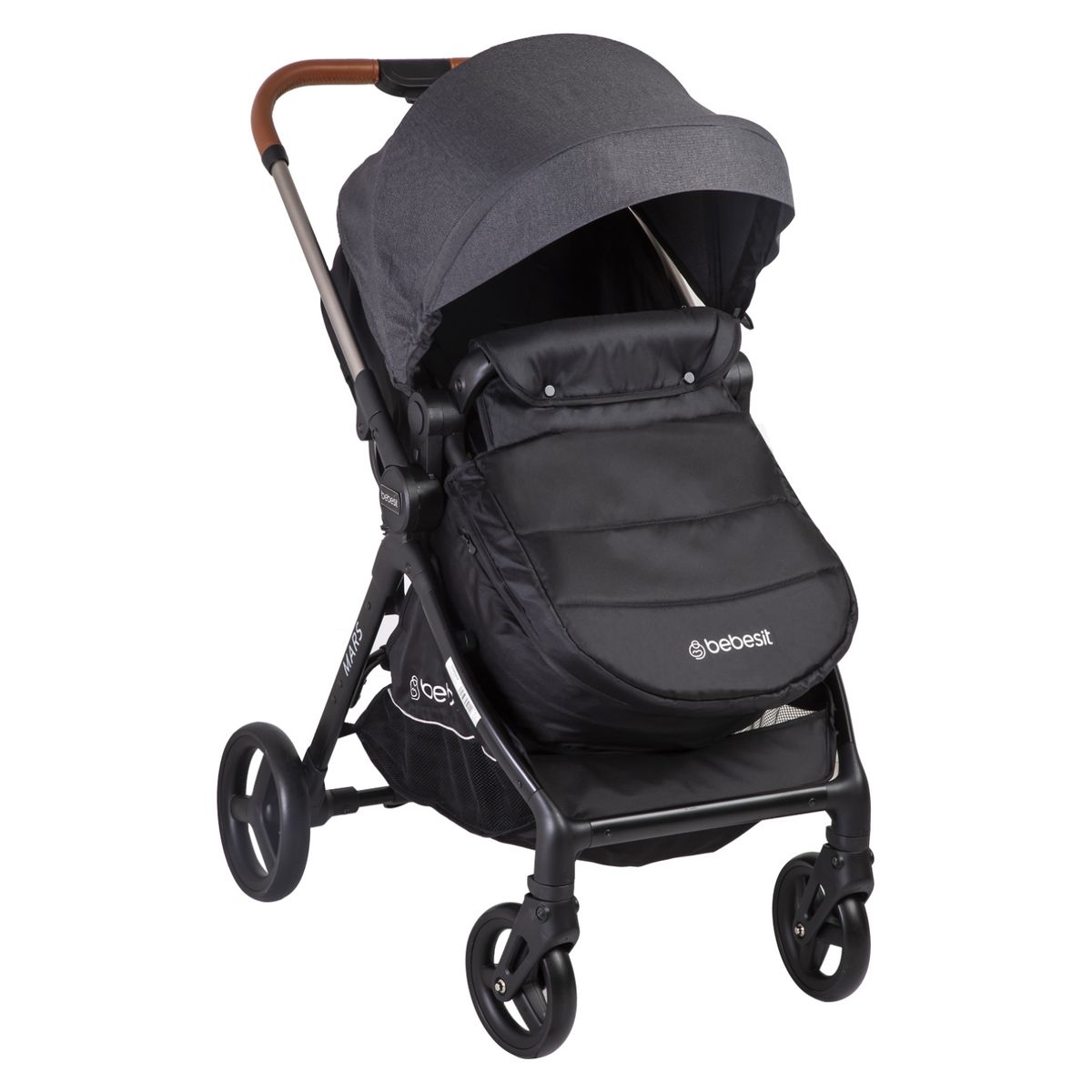 BEBESIT - Coche TS Mars LX Gris Bebesit