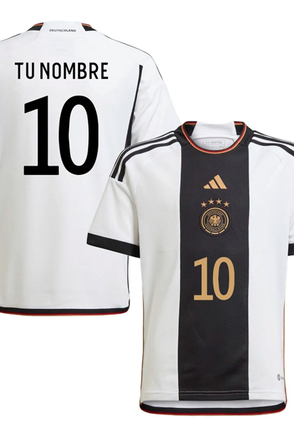 ADIDAS - Camiseta De Fútbol Personificable Niño Alemania Local Adidas