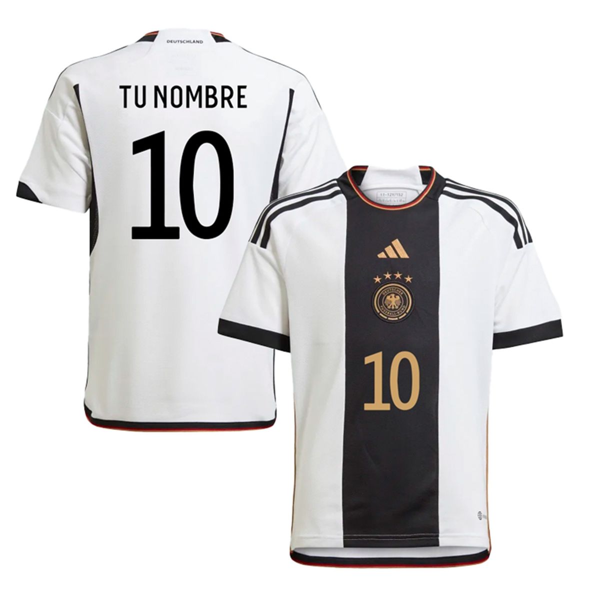 ADIDAS - Camiseta De Fútbol Personificable Niño Alemania Local Adidas