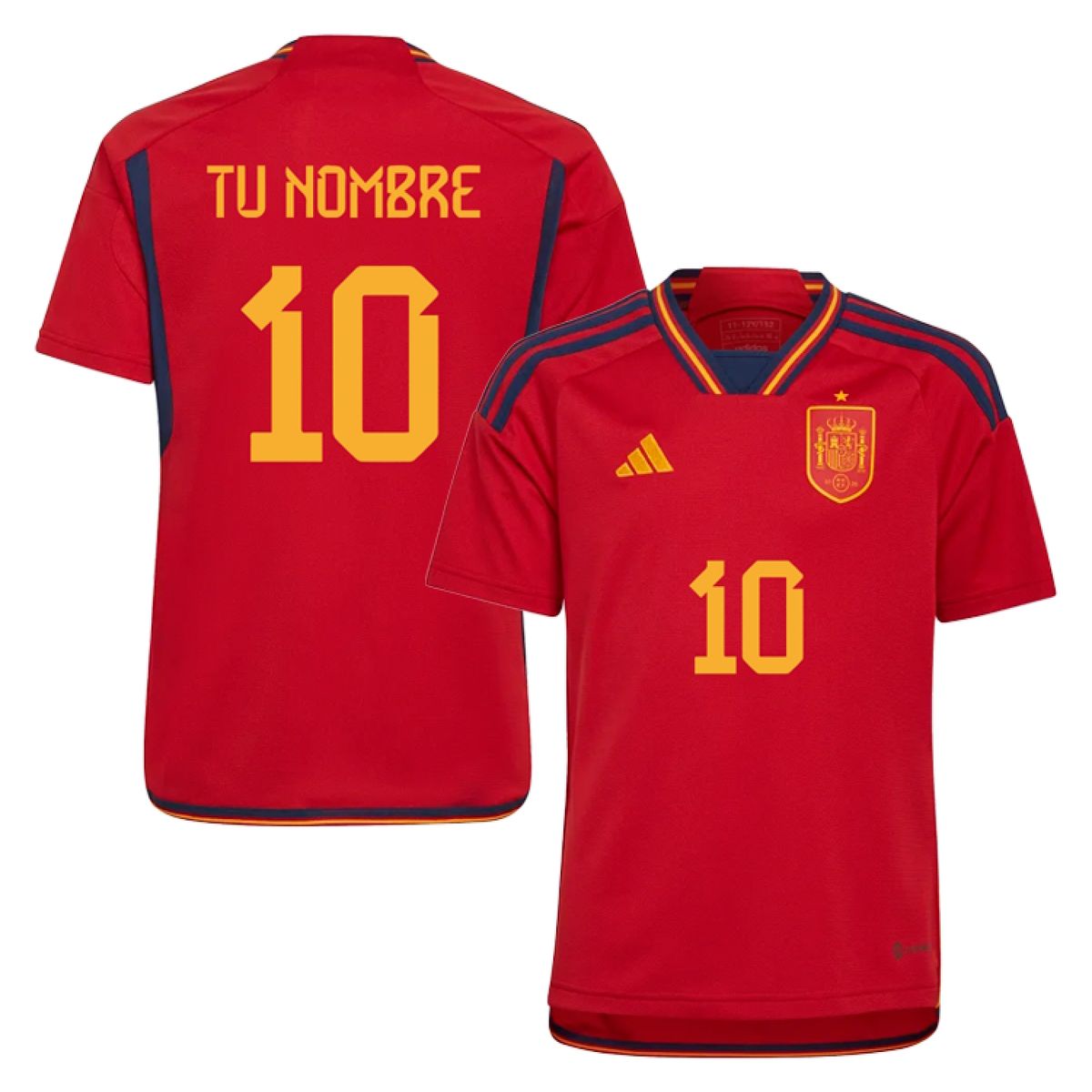 ADIDAS - Camiseta De Fútbol Niño Personificable España Adidas