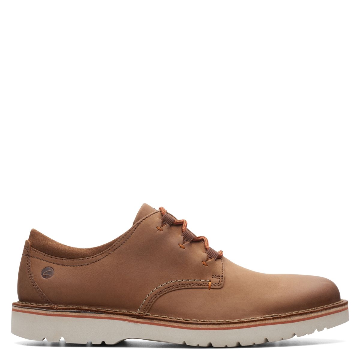 CLARKS - Zapato Casual Hombre Cuero Beige Clarks