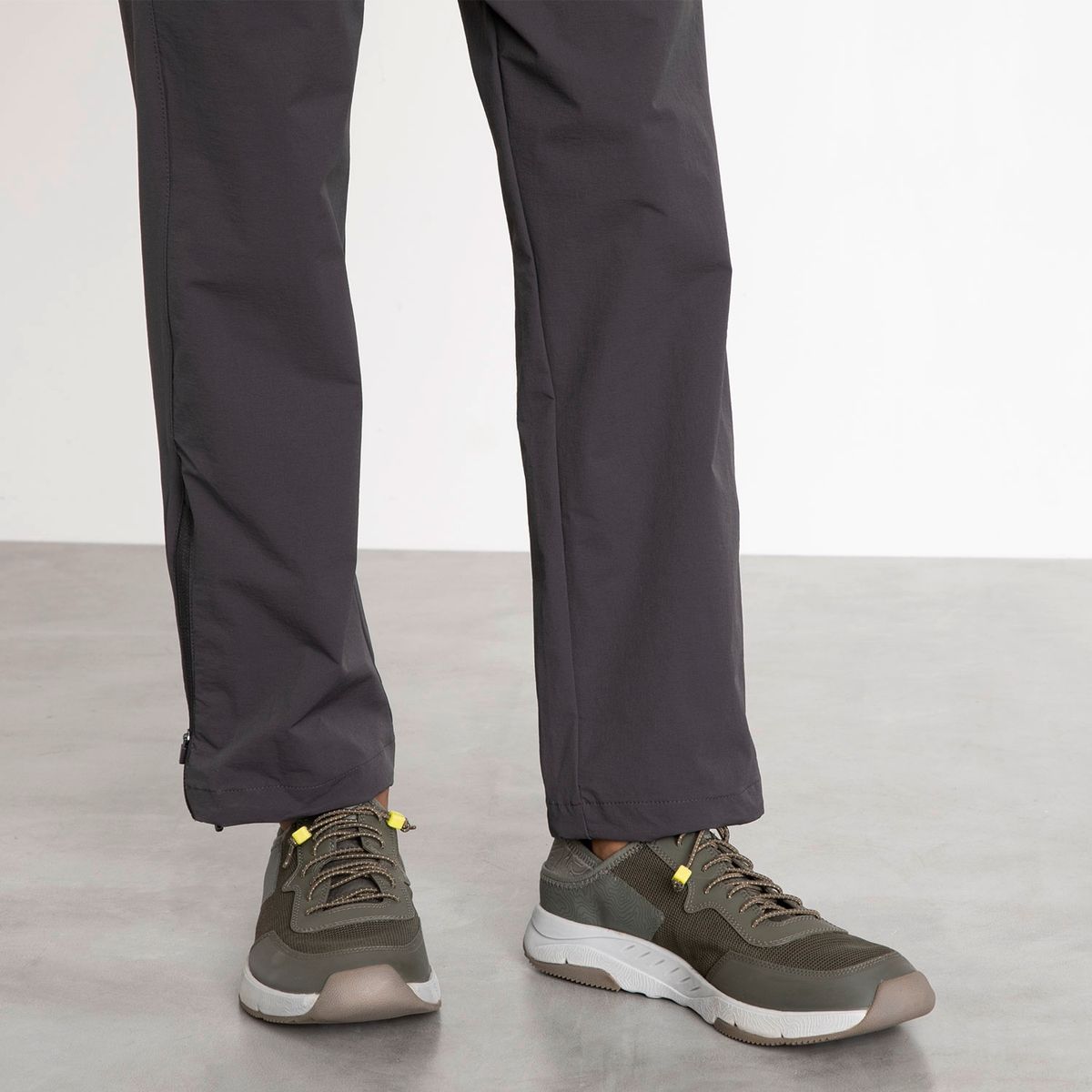 CLARKS - Zapatilla Urbana Hombre Verde Clarks