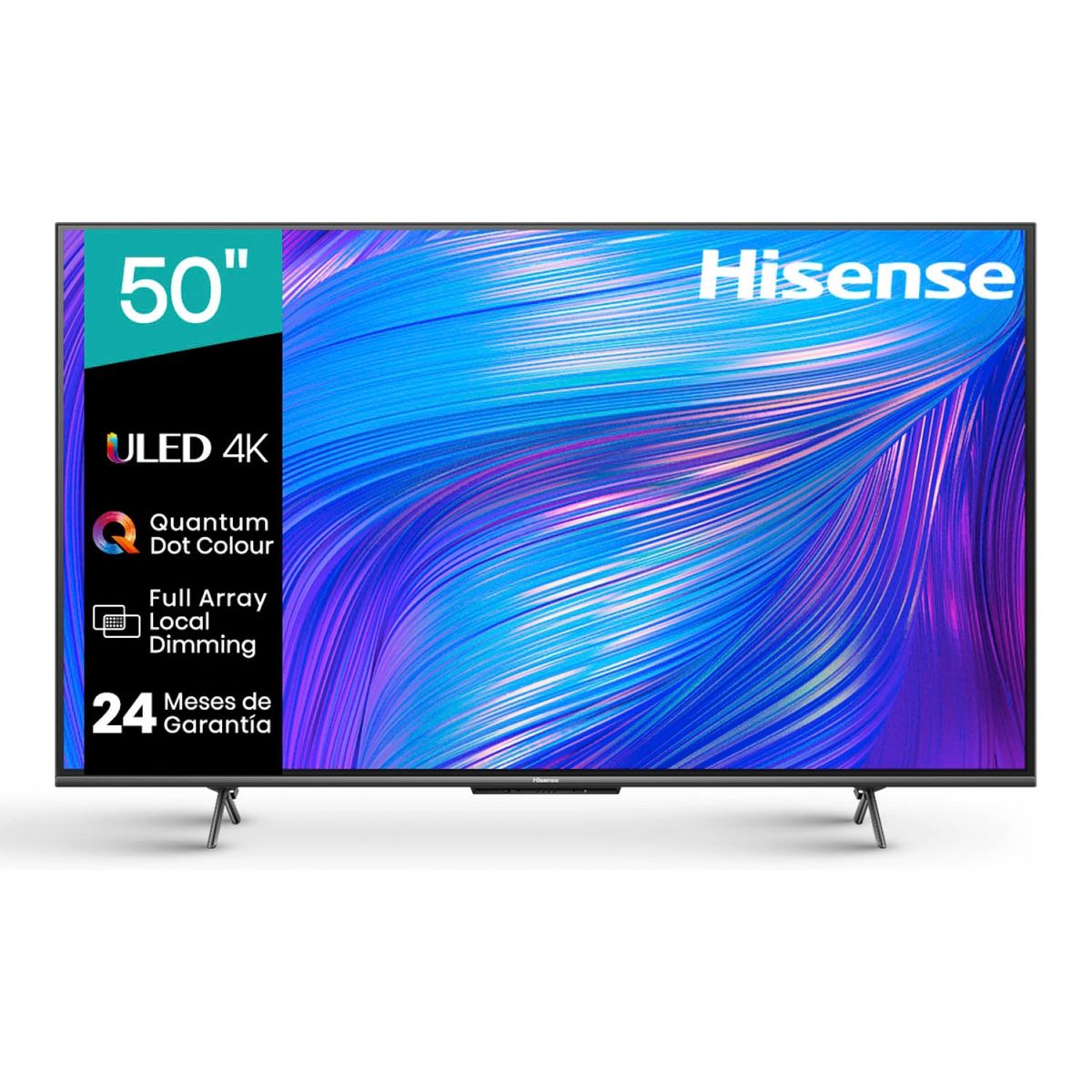 HISENSE - ULED 50" U60H QLED 4K HDR 10+ Hisense