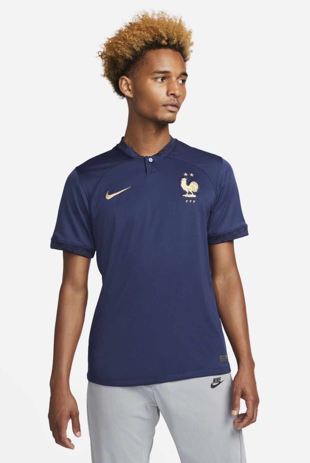 NIKE - Nike Camiseta de Fútbol Francia Local Hombre