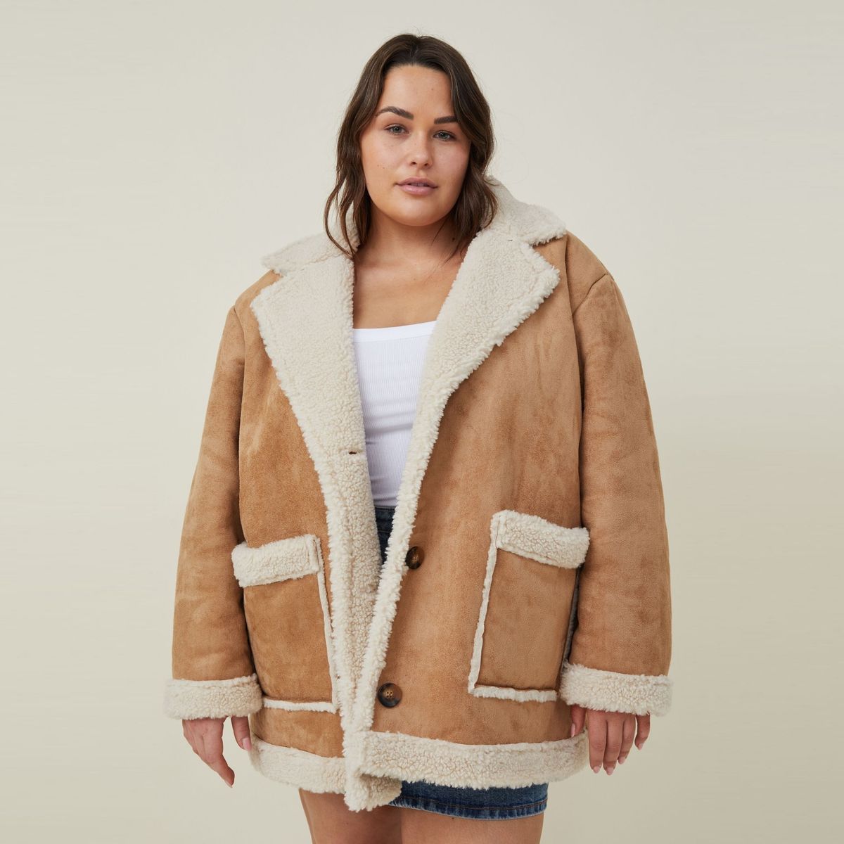 COTTON ON - Chaqueta Manga Larga Mujer Cotton On