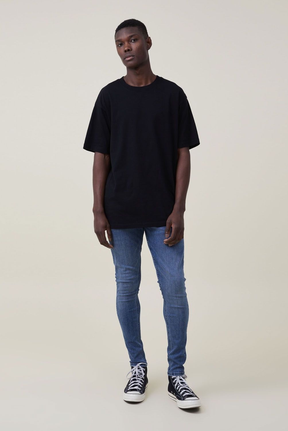 COTTON ON - Jeans Super Skinny Algodón Hombre Cotton On