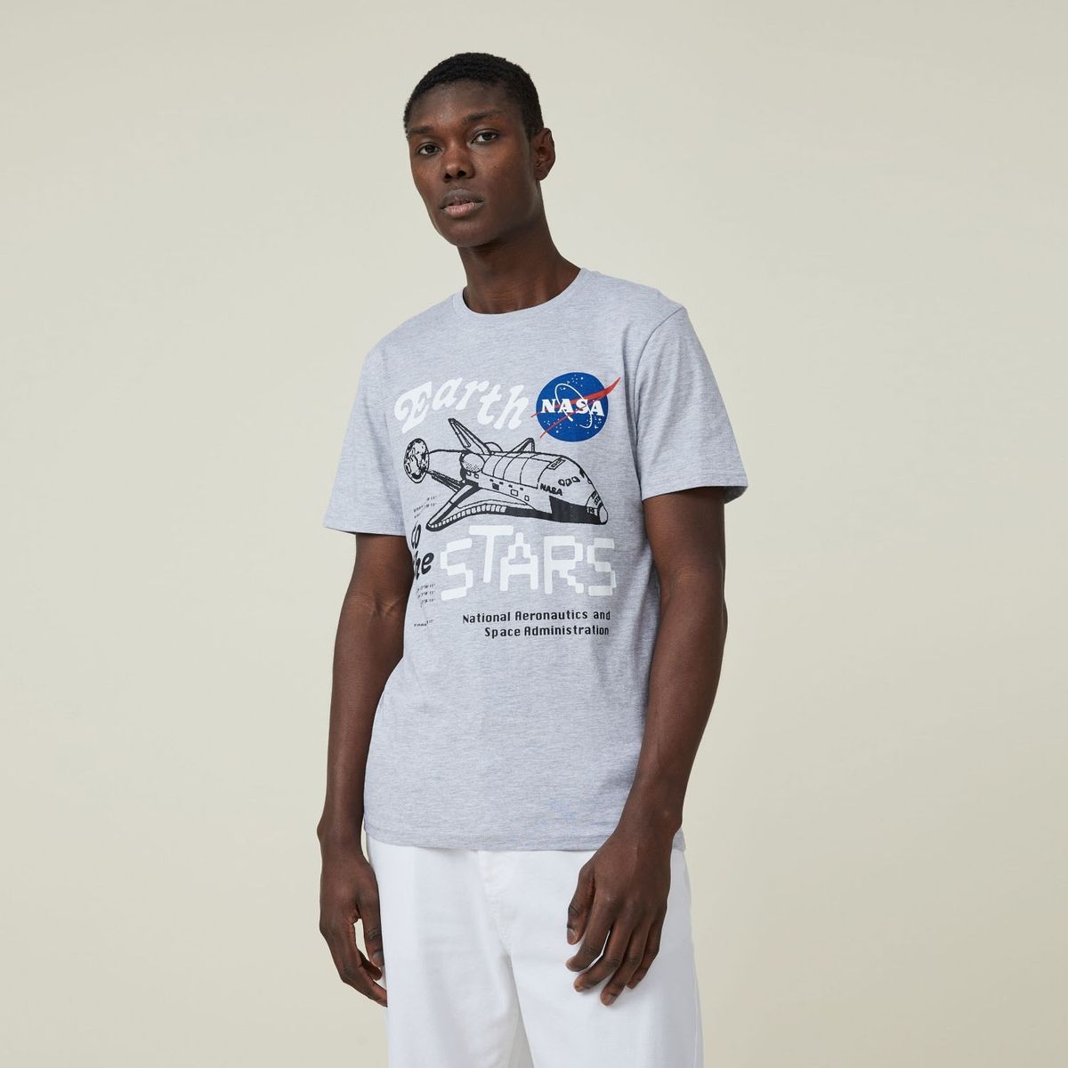 COTTON ON - Polera Nasa Algodón Hombre Cotton On