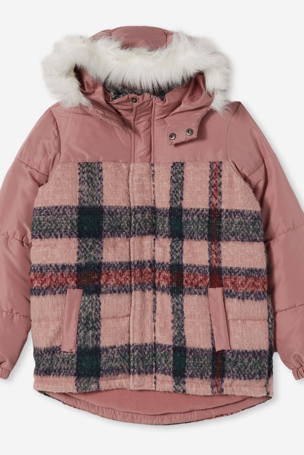 COTTON ON - Parka Acolchada Niña Cotton On