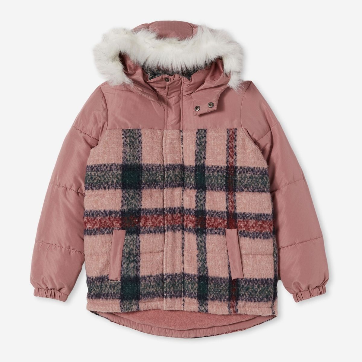 COTTON ON - Parka Acolchada Niña Cotton On