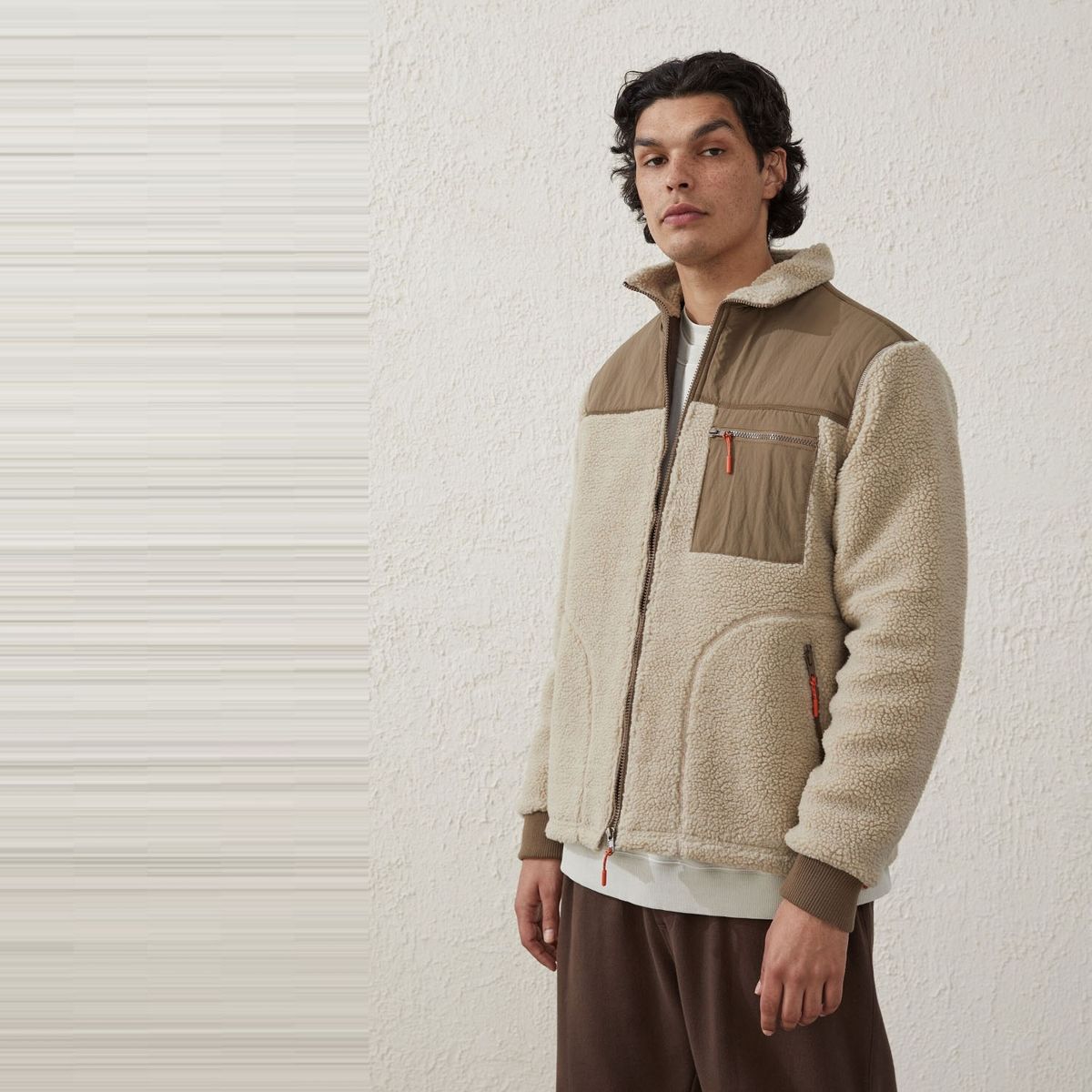 COTTON ON - Chaqueta Polar Hombre Cotton On