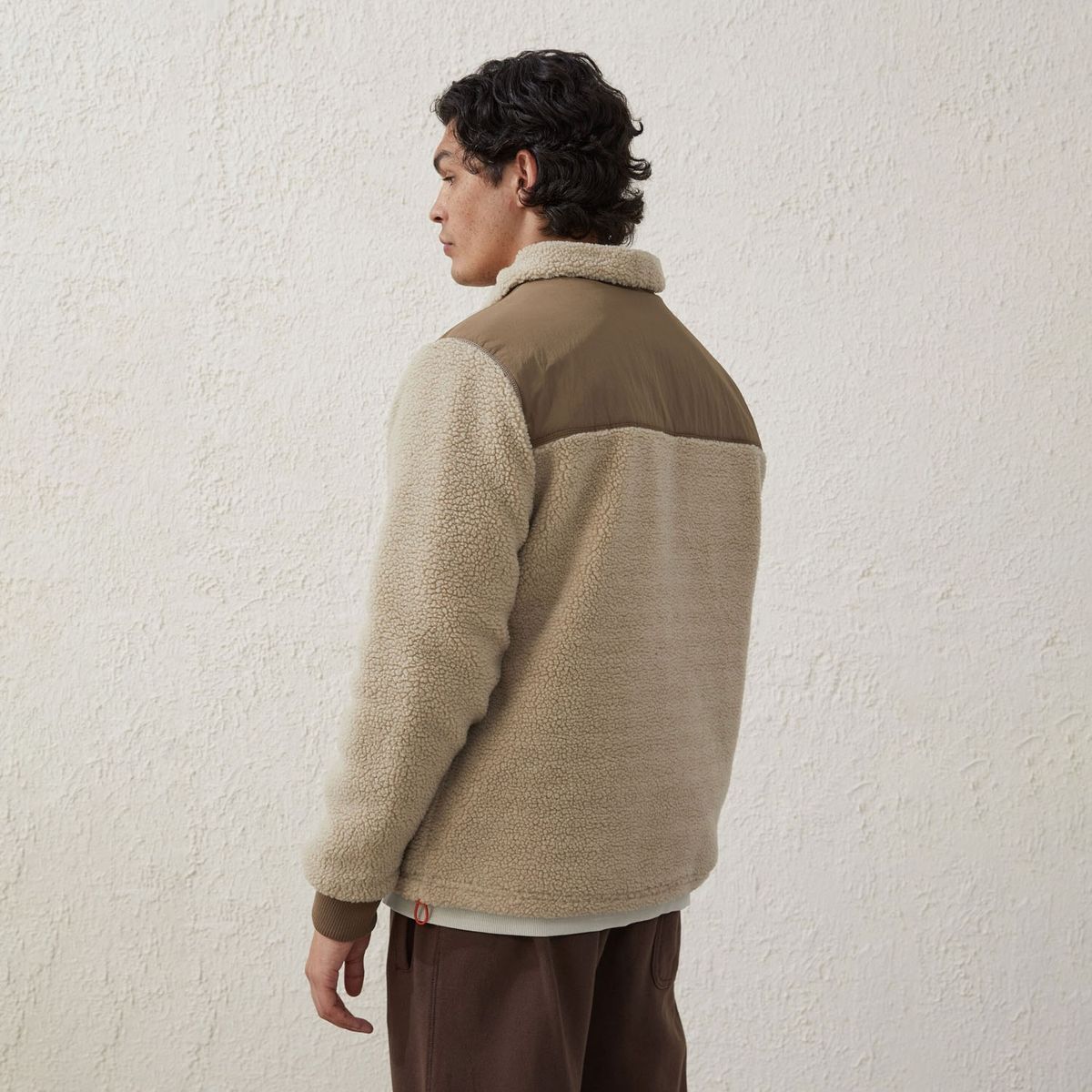 COTTON ON - Chaqueta Polar Hombre Cotton On