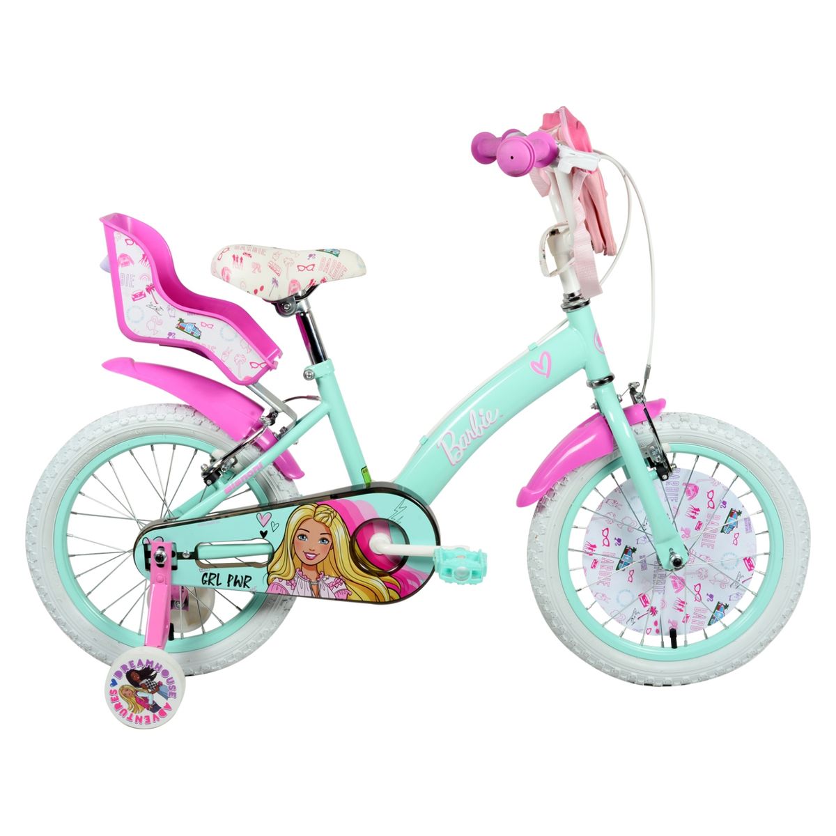 BIANCHI - Bicicleta Barbie Aro 16 Infantil Niña Bianchi