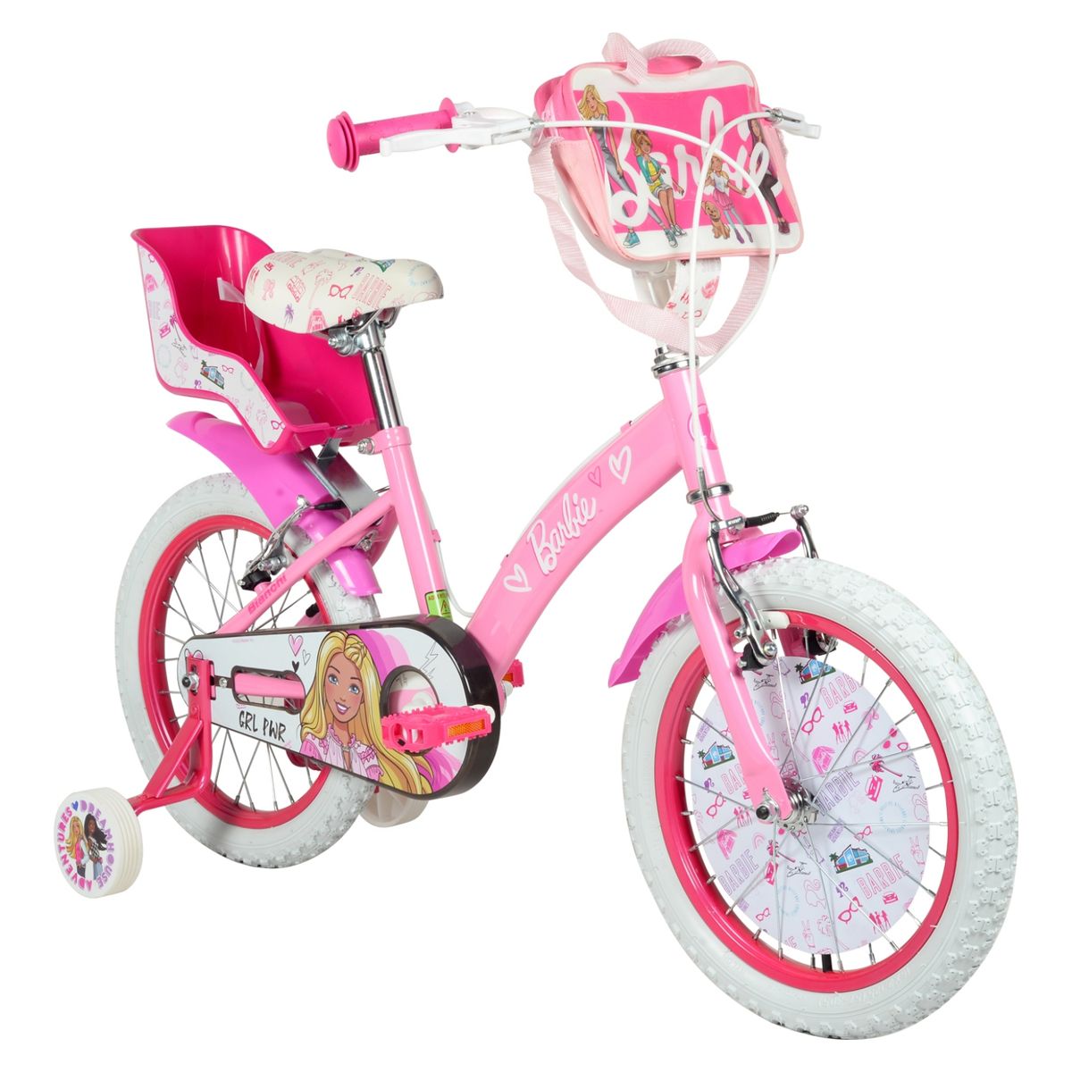 BIANCHI - Bicicleta Barbie Aro 16 Infantil Niña Bianchi