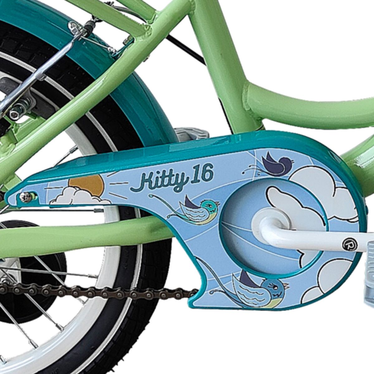 BIANCHI - Bicicleta Kitty Aro 16 Infantil Niña Bianchi
