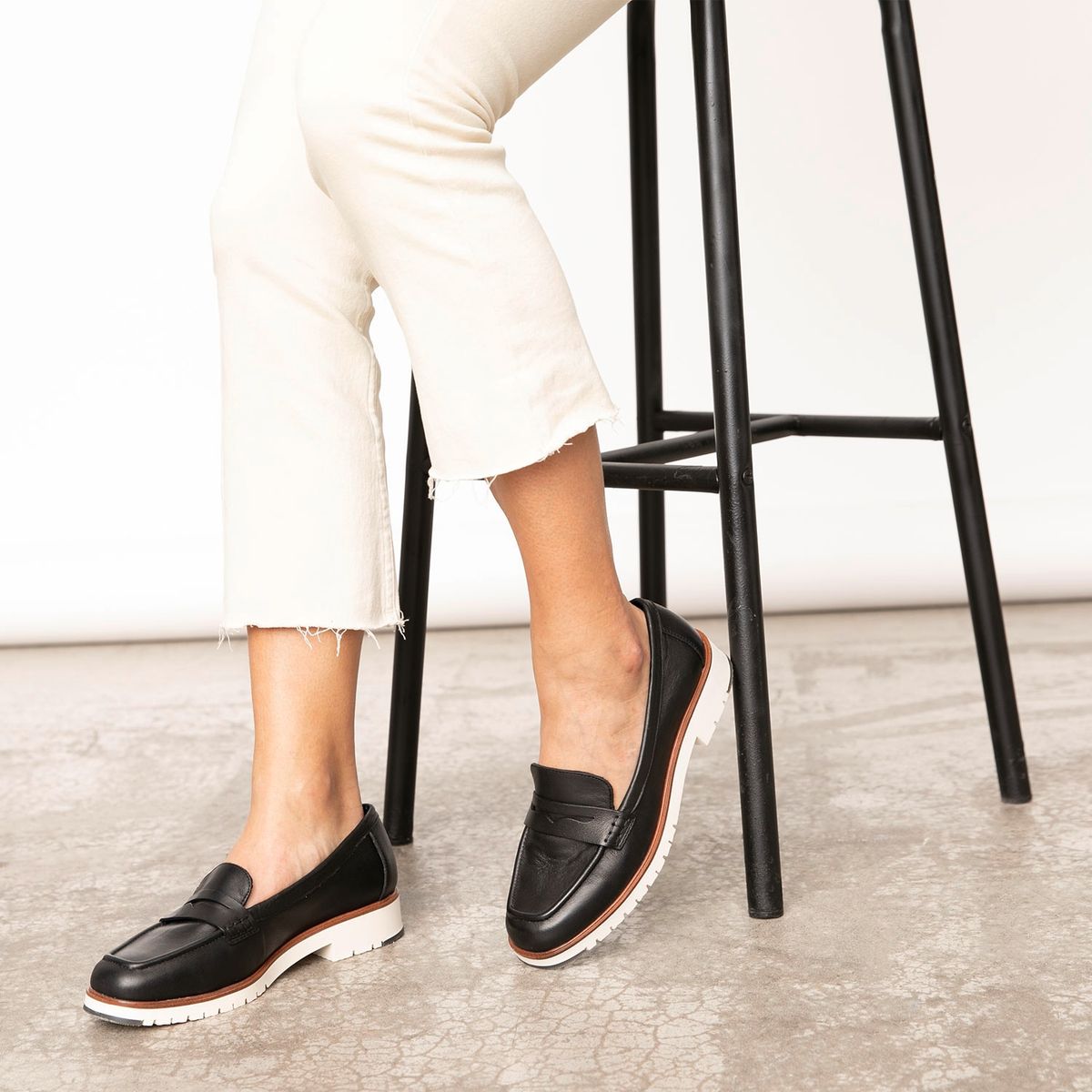 ALDO - Ibreda Mocasín Mujer Cuero Negro Aldo