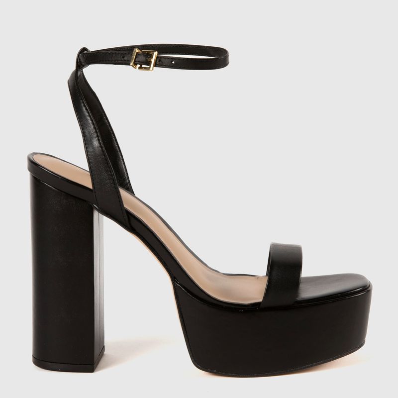 ALDO - Matylda Sandalia Mujer Cuero Negro Aldo