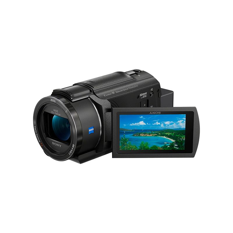SONY - Handycam 4K AX43A con Sensor CMOS Exmor R Sony