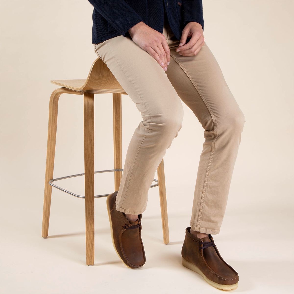 CLARKS - Zapato Casual Hombre Cuero Café Clarks