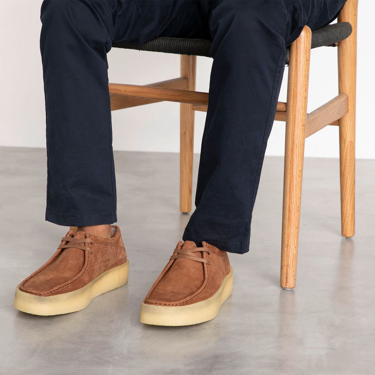 CLARKS - Zapato Casual Hombre Cuero Café Clarks