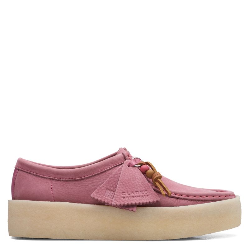 CLARKS - Zapato Casual Mujer Cuero Rosado Clarks