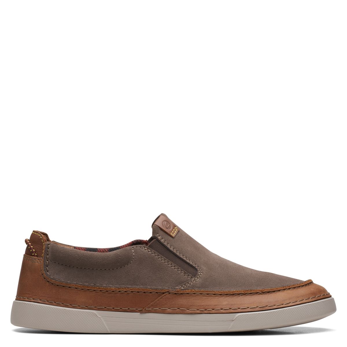 CLARKS - Zapato Casual Hombre Cuero Café Clarks