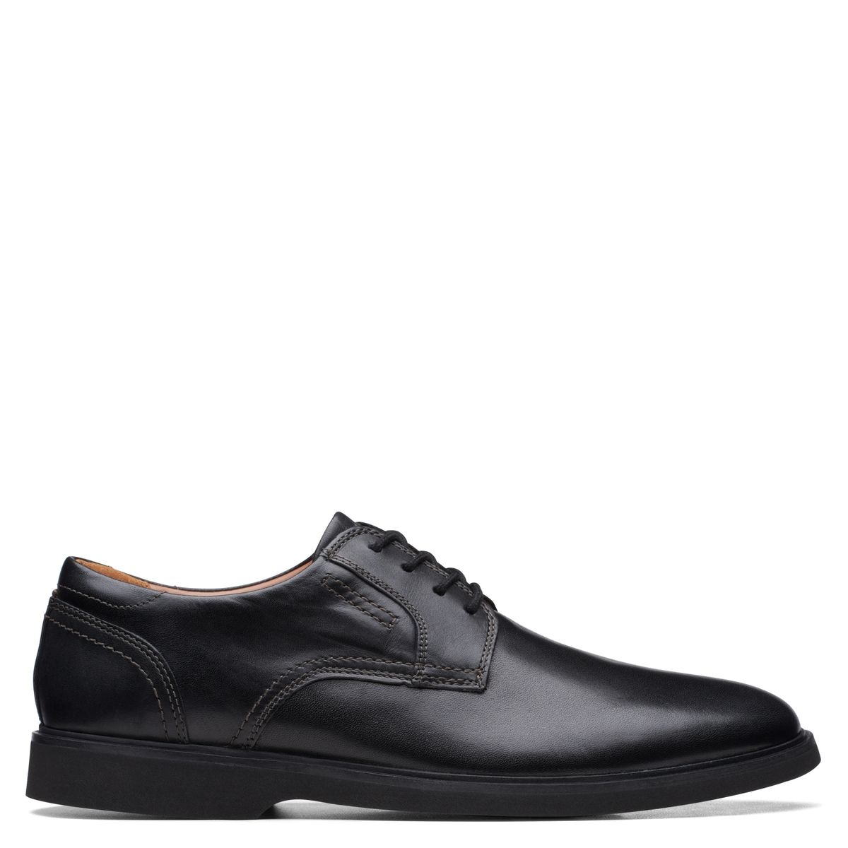 CLARKS - Zapato Formal Hombre Cuero Negro Clarks