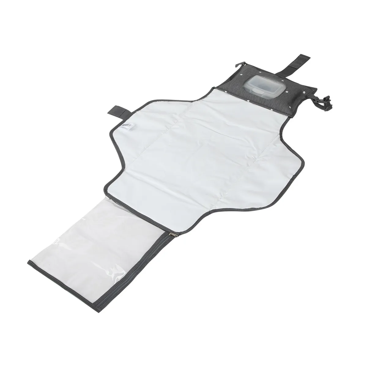 INFANTI - Mudador Portatil Express Gris Oscuro Infanti