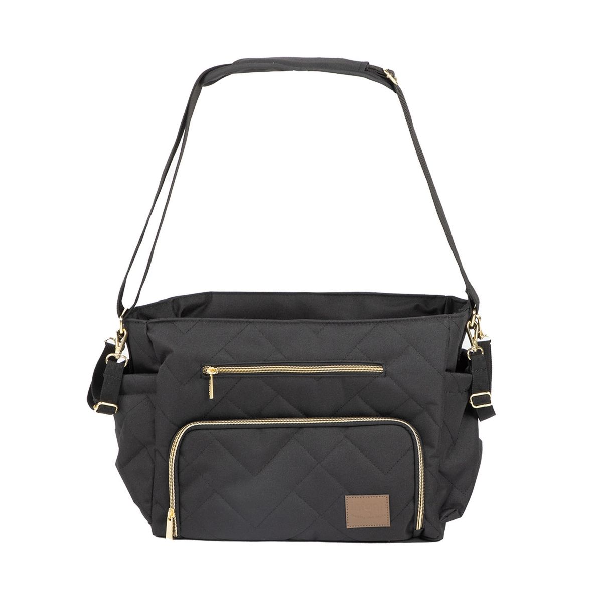 INFANTI - Bolso Motto Gold Negro Infanti