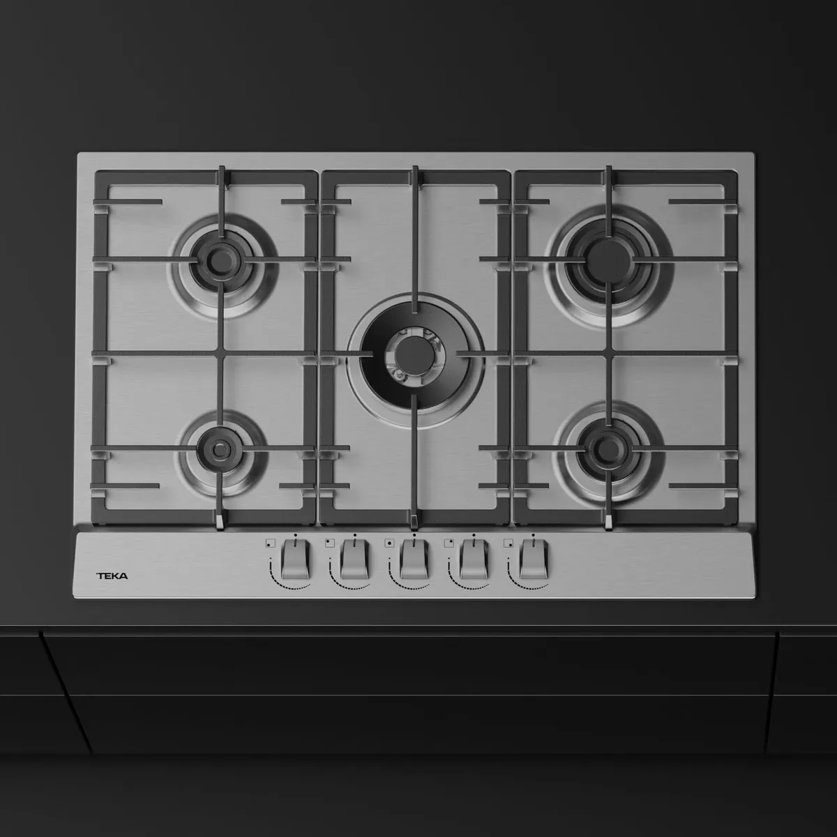 TEKA - Encimera Teka 5Q Gsc 75330 Sba Xl