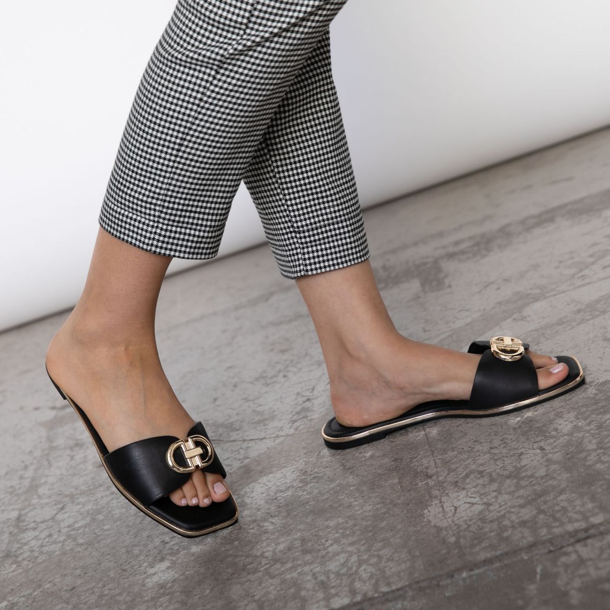 ALDO - Bellenor Sandalia Plana Mujer Negro Aldo